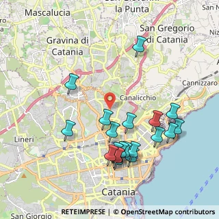 Mappa Via F.lli Mazzaglia, 95125 Catania CT, Italia (2.35684)