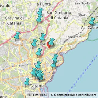 Mappa Tremestieri Etneo, 95126 Catania CT, Italia (2.67647)