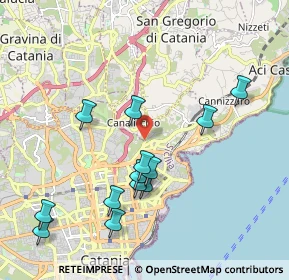 Mappa Tremestieri Etneo, 95126 Catania CT, Italia (2.28769)