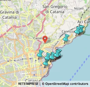 Mappa Tremestieri Etneo, 95126 Catania CT, Italia (2.24)