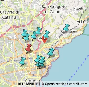 Mappa Tremestieri Etneo, 95126 Catania CT, Italia (1.95375)