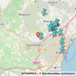 Mappa Via Santa Margherita, 95045 Misterbianco CT, Italia (4.53385)