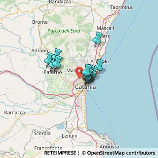 Mappa Via dei Gerani, 95045 Misterbianco CT, Italia (8.63933)