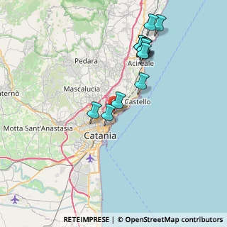 Mappa Via Argo, 95126 Catania CT, Italia (8.67077)