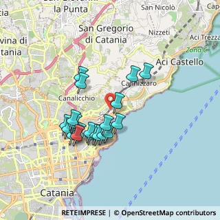 Mappa Via Argo, 95126 Catania CT, Italia (1.7455)