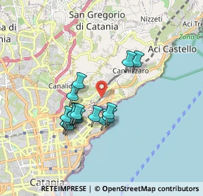 Mappa Via Argo, 95126 Catania CT, Italia (1.68313)