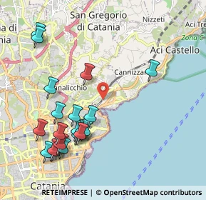 Mappa Via Argo, 95126 Catania CT, Italia (2.586)