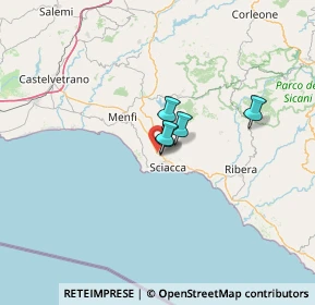 Mappa Contrada Baiata, 92019 Sciacca AG, Italia (39.11692)