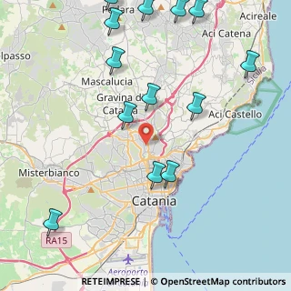 Mappa Via Antonello da Saliba, 95125 Catania CT, Italia (5.99077)