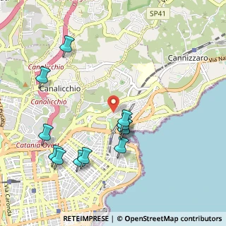Mappa Via Ebe, 95126 Catania CT, Italia (1.2125)
