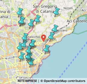 Mappa Via Ebe, 95126 Catania CT, Italia (2.22737)