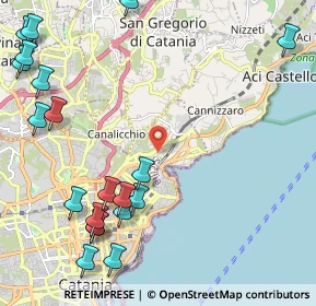 Mappa Via Ebe, 95126 Catania CT, Italia (3.3265)