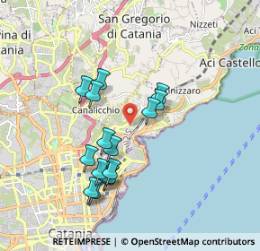 Mappa Via Ebe, 95126 Catania CT, Italia (1.85533)