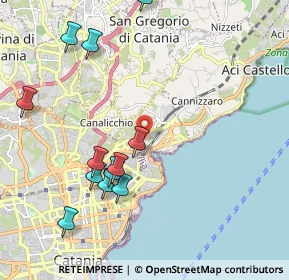 Mappa Via Ebe, 95126 Catania CT, Italia (2.565)