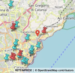 Mappa Via Ebe, 95126 Catania CT, Italia (3.05526)