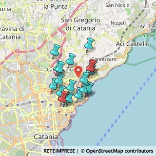 Mappa Via Ebe, 95126 Catania CT, Italia (1.387)