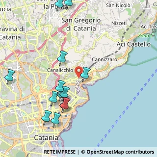 Mappa Via Ebe, 95126 Catania CT, Italia (2.63923)