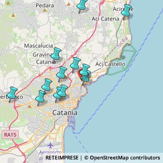 Mappa Via Ebe, 95126 Catania CT, Italia (4.39083)
