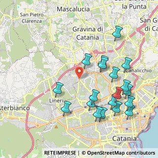 Mappa Via Galermo, 95045 Catania CT, Italia (2.49684)