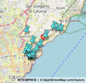 Mappa Via della Bellavista, 95126 Catania CT, Italia (1.902)