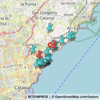Mappa Via della Bellavista, 95126 Catania CT, Italia (1.49)