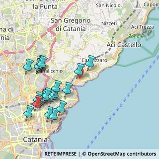 Mappa Via della Bellavista, 95126 Catania CT, Italia (2.5065)