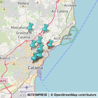 Mappa Via della Bellavista, 95126 Catania CT, Italia (3.12455)
