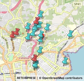 Mappa Via del Parco, 95030 Catania CT, Italia (0.981)
