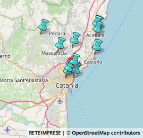 Mappa Via del Parco, 95030 Catania CT, Italia (6.10727)