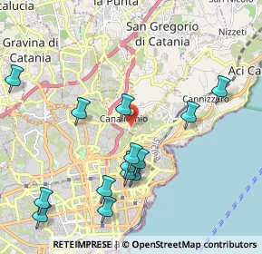 Mappa Via del Parco, 95030 Tremestieri etneo CT, Italia (2.52643)