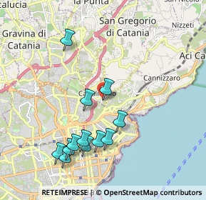 Mappa Via del Parco, 95030 Catania CT, Italia (2.275)