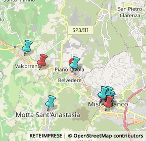 Mappa Via Salvatore Carnevale, 95032 Belpasso CT, Italia (2.50364)