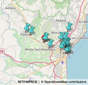Mappa Via Salvatore Carnevale, 95032 Belpasso CT, Italia (6.81667)