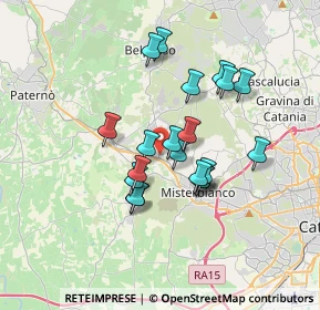 Mappa Via Salvatore Carnevale, 95032 Belpasso CT, Italia (3.201)