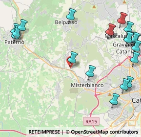 Mappa Via Salvatore Carnevale, 95032 Belpasso CT, Italia (6.7845)