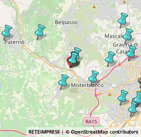 Mappa Via Salvatore Carnevale, 95032 Belpasso CT, Italia (6.104)