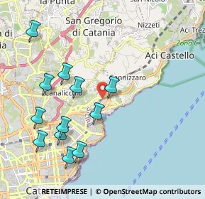 Mappa Via della Felce, 95126 Catania CT, Italia (2.445)