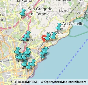 Mappa Via della Felce, 95126 Catania CT, Italia (2.3975)