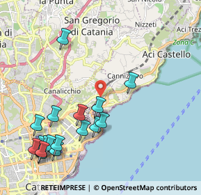 Mappa Via del Mughetto, 95126 Catania CT, Italia (2.80353)