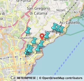 Mappa Via della Felce, 95126 Catania CT, Italia (1.62167)