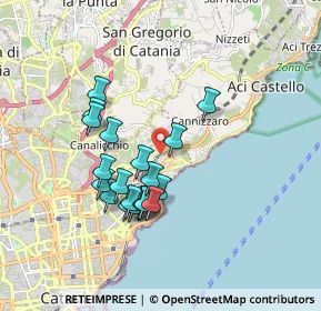 Mappa Via della Felce, 95126 Catania CT, Italia (1.746)