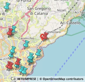 Mappa Via della Felce, 95126 Catania CT, Italia (3.37444)