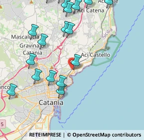 Mappa Via della Felce, 95126 Catania CT, Italia (5.83474)