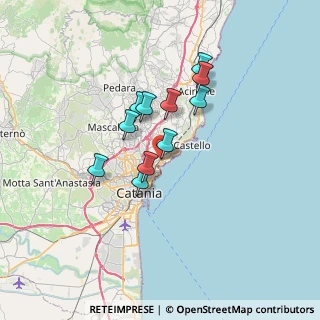 Mappa Via del Mughetto, 95126 Catania CT, Italia (5.81545)