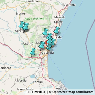 Mappa Via Brindisi, 95125 Catania CT, Italia (11.19857)