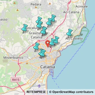 Mappa Via Brindisi, 95125 Catania CT, Italia (3.32385)