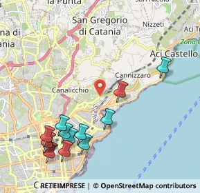 Mappa Viale Giuseppe Lainò, 95126 Catania CT, Italia (2.73)