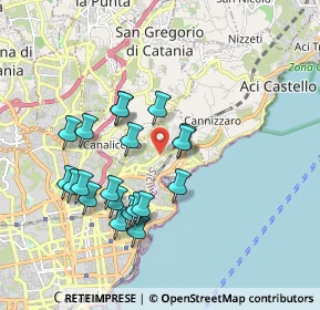 Mappa Viale Giuseppe Lainò, 95126 Catania CT, Italia (1.954)