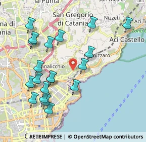 Mappa Viale Giuseppe Lainò, 95126 Catania CT, Italia (2.414)