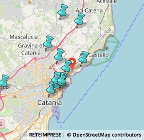 Mappa Via Glauco, 95126 Catania CT, Italia (4.21462)